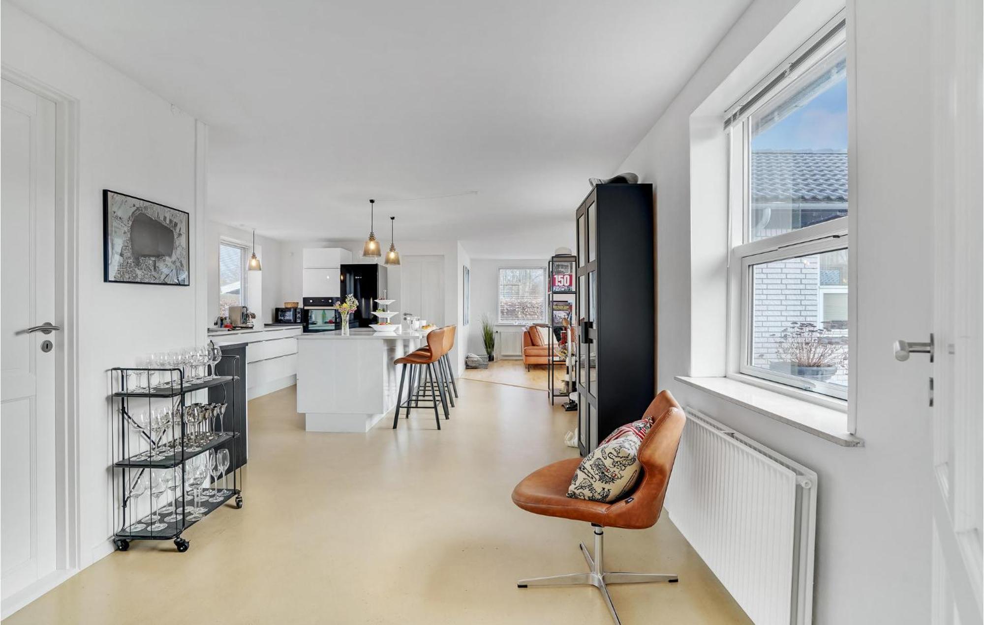 Gorgeous Home In Sunds With Kitchen Bagian luar foto